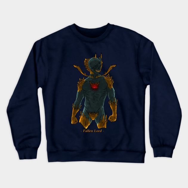 Fallen Lord Crewneck Sweatshirt by Skky Arts